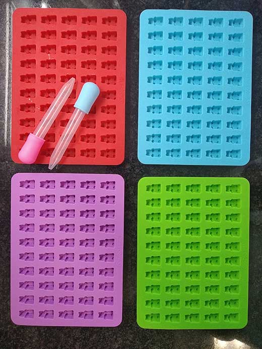 moldes para hacer ositos de gominola