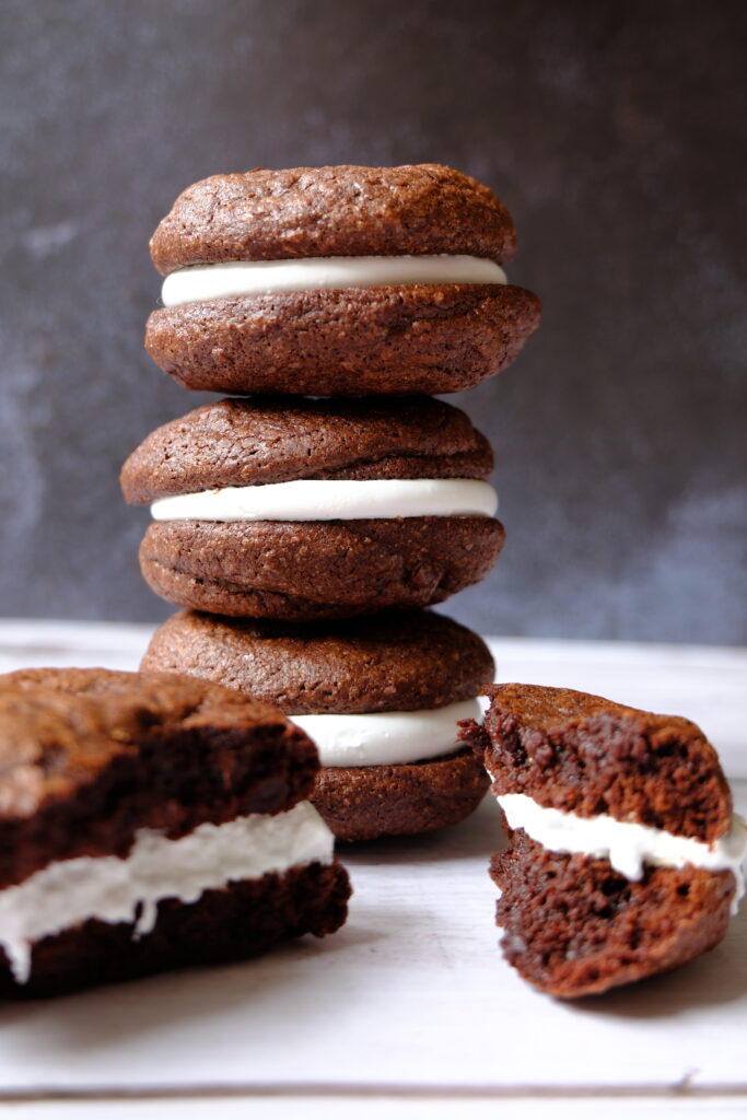 brownie cookies rellenas